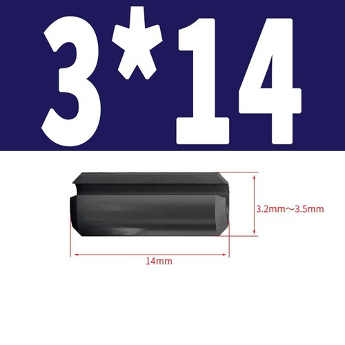 Black Spring Pins Split Tension Roll Pin 65 Mn steel M1.5 M2 M2.5 M3 M4 M5-M12 - Picture 57 of 156