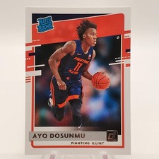 2021 Panini Chronicles Donruss Draft Picks Rated Rookie #44 Ayo Dosunmu