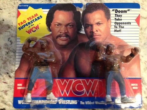 WCW DOOM , Ron Simmons & Butch Reed Figures Ga...