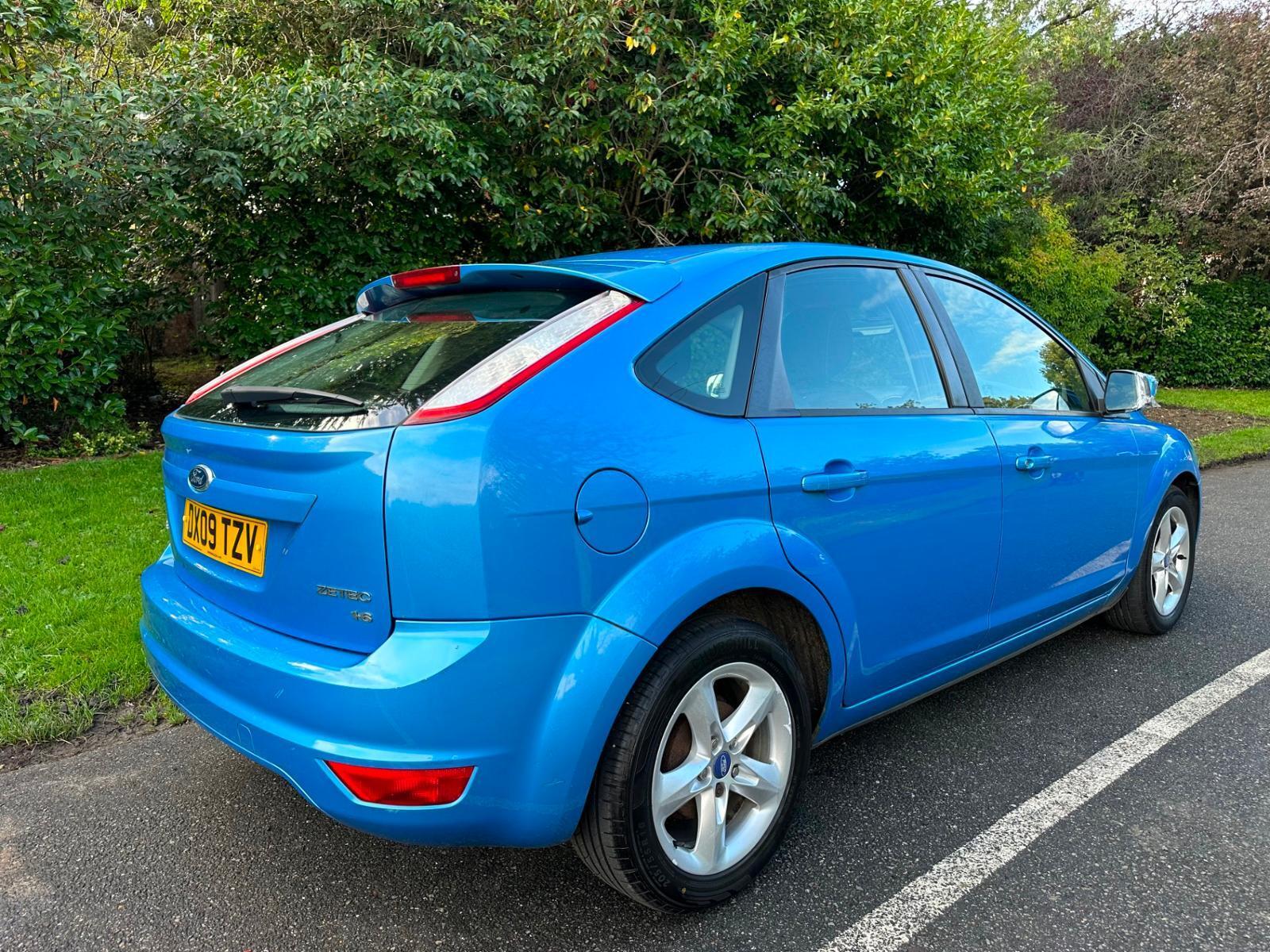 2009 09 REG FORD FOCUS 1.6 ZETEC PETROL ULEZ FREE HPI CLEAR, CAMBELT