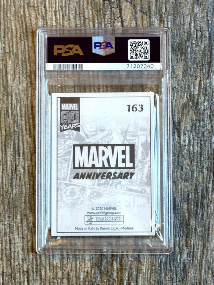 PSA 9 LOW POP 4 RARE HIGHER | 2020 PANINI MARVEL 80 YEARS MILES MORALES #163 NEW - Image 2 of 2