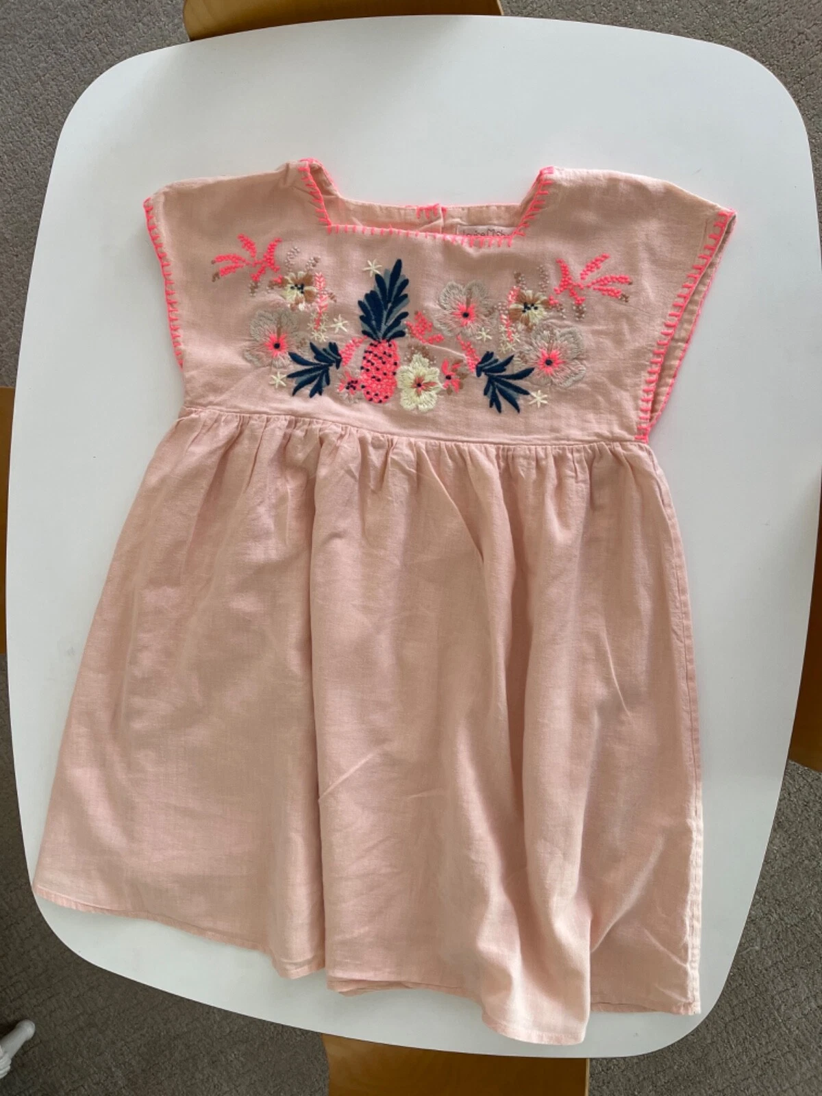 Size 10 y old - Beautiful Louise Misha dress - double lined, pink and warm!