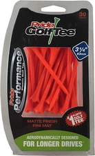 Pride Performance 3-1/4" Matte Finish Golf Tees, 30 Count