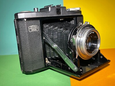 Zeiss Ikon Nettar 517/16 folding 120 film camera Novar Anastigmat