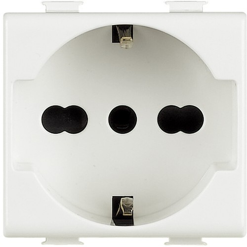 BTICINO MATIX SERIE ORIGINALE PRESA PULSANTE PLACCA DEVIATORE TV SCHUKO RJ45 LAN - Foto 21 di 41