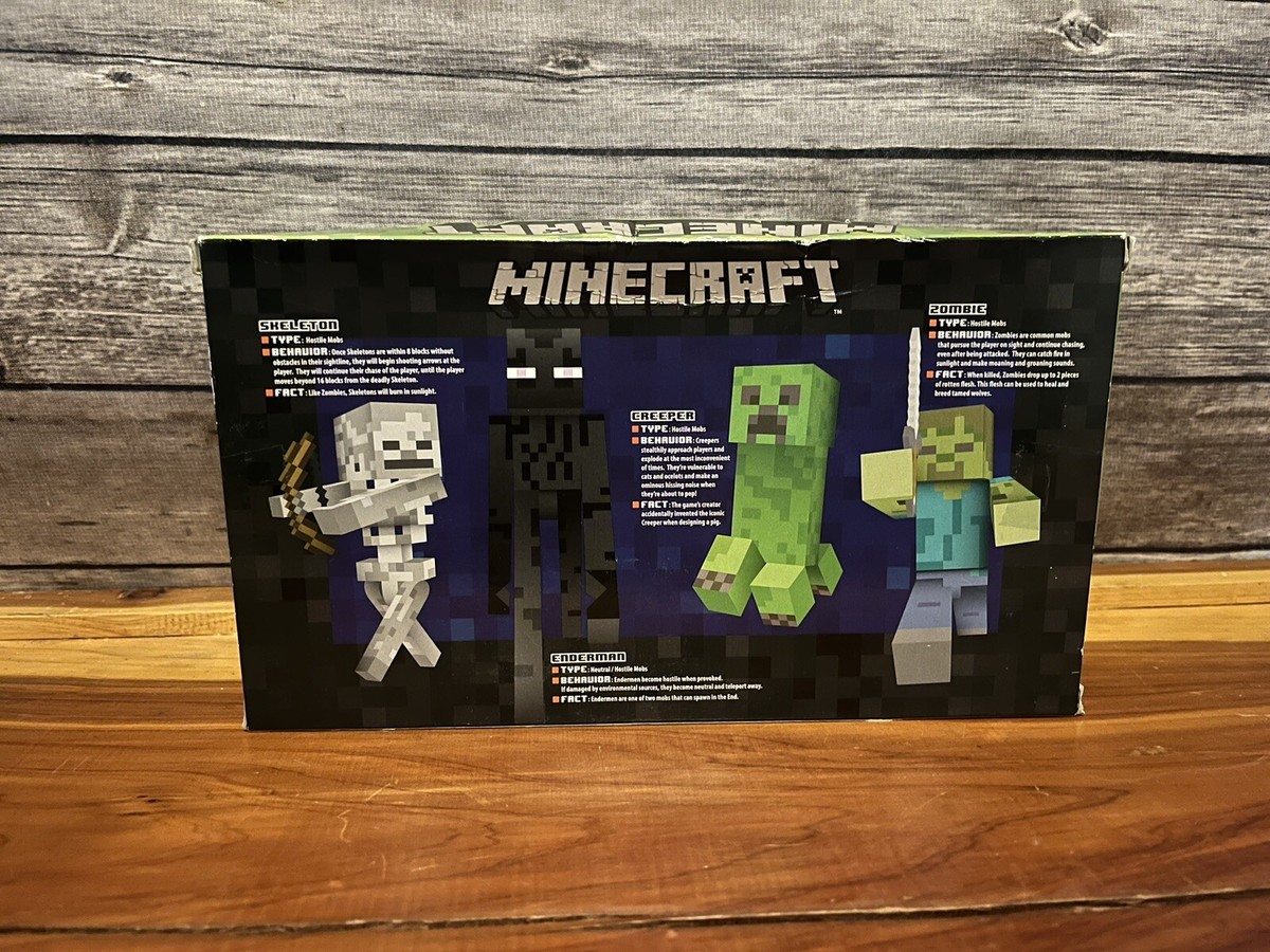 マイクラ Hostile Mobs Pack SADDLE PACK　廃盤　レア Minecraft Overworld Hostile Mobs Pack Figures Series #2 Mojang
