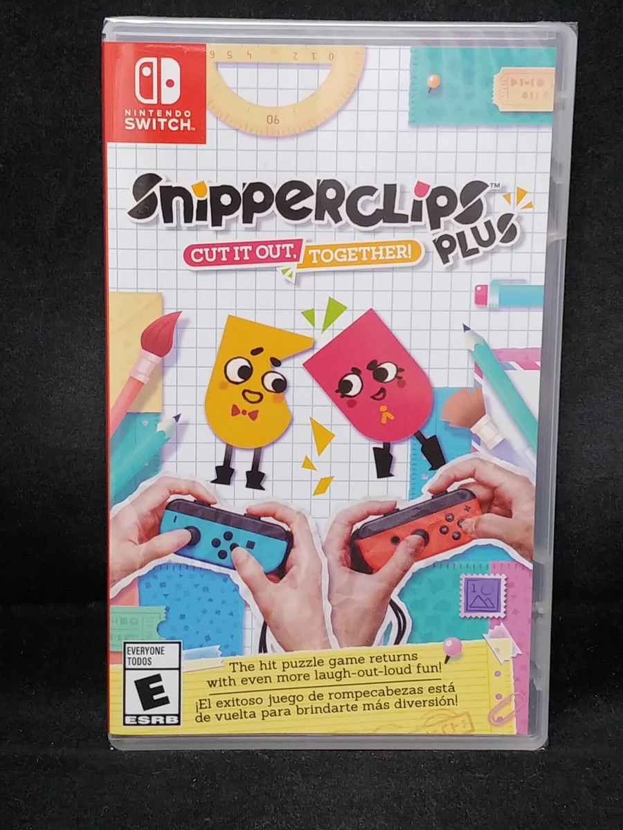  Snipperclips Plus: Cut it out, Together! - Nintendo Switch :  Nintendo of America: Video Games