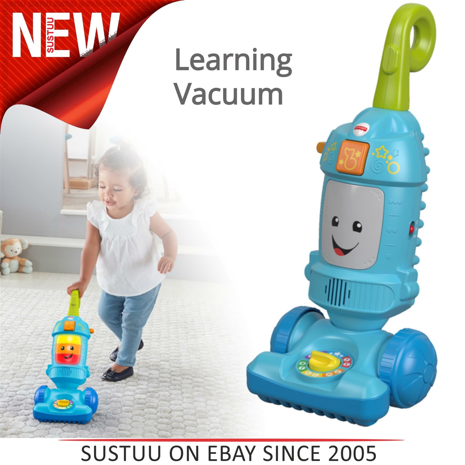 fisher price light up vacuum