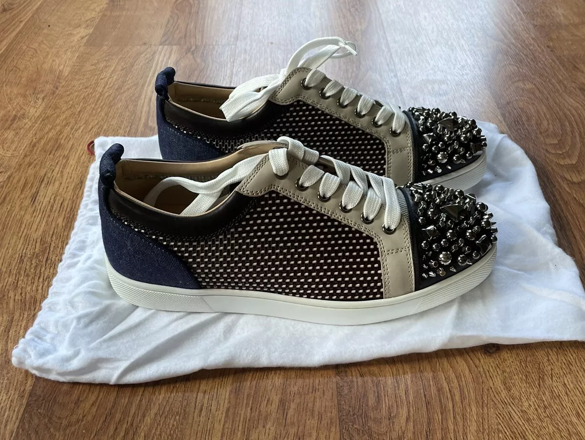 Christian Louboutin Louis Junior Spikes Orlato Sneakers - Size 6