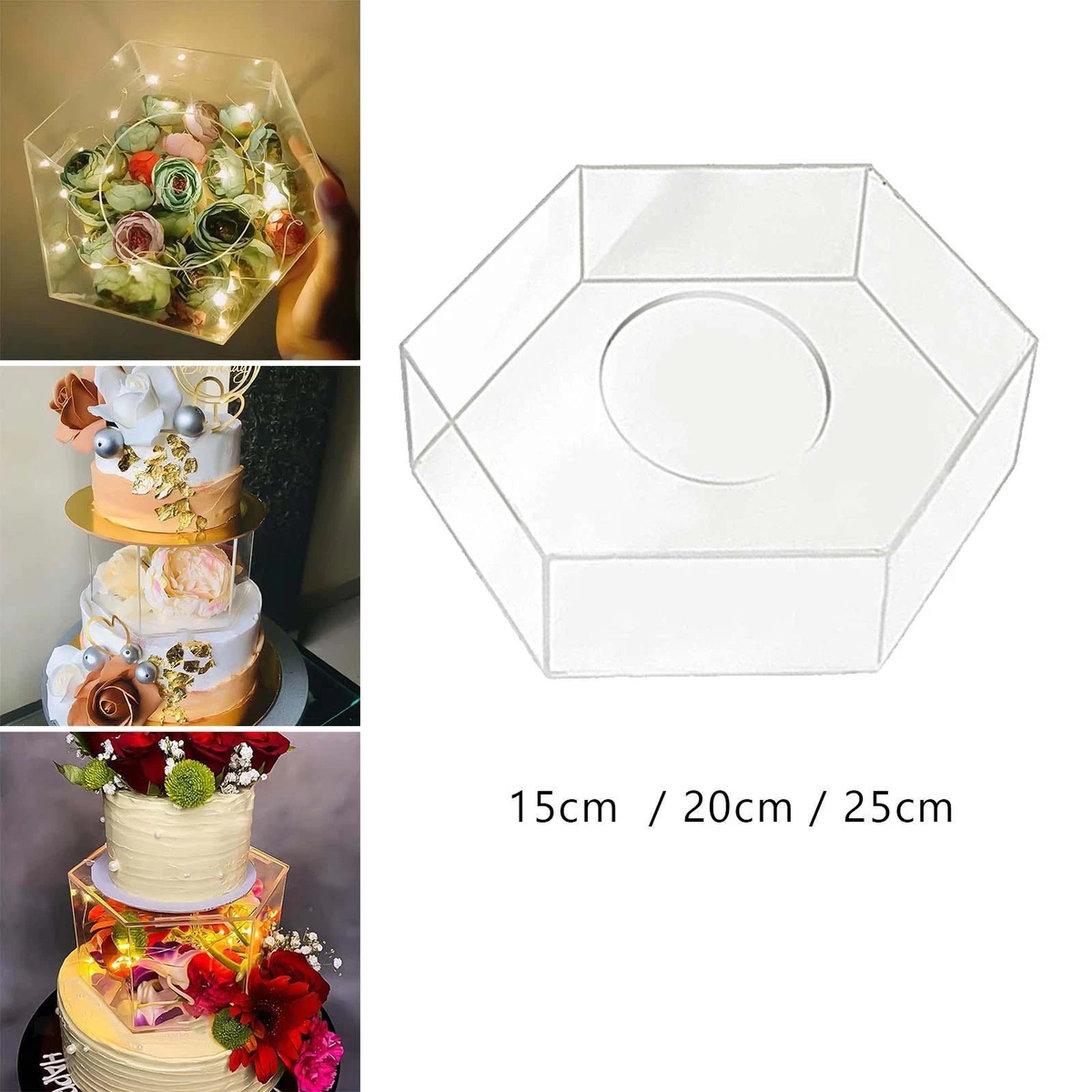 Floating cake stand cheap