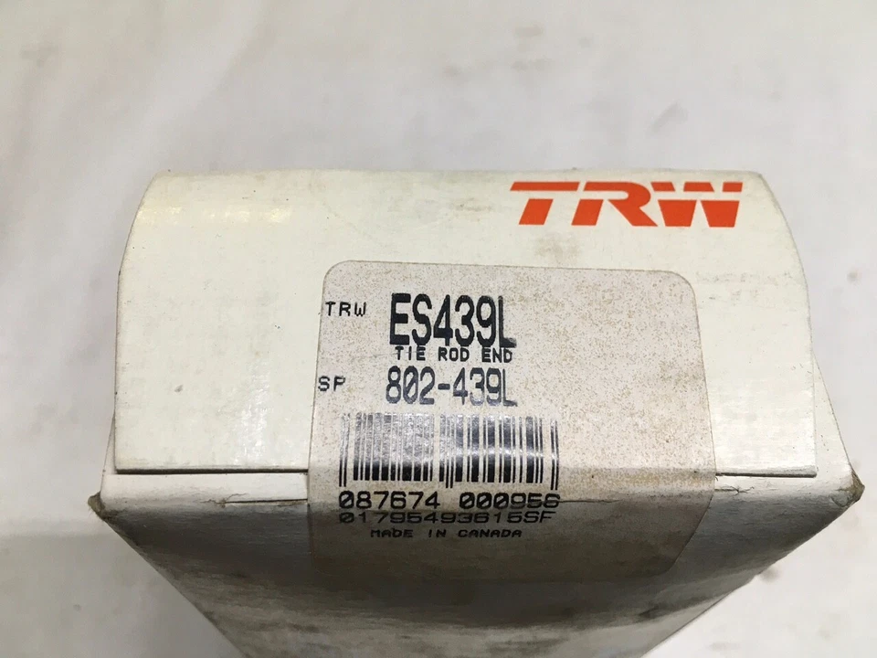 Nuevo extremo de varilla de amarre de dirección TRW ES439L Foto 2 de 4