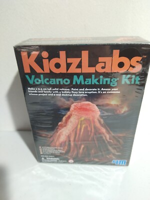 4M KidzLabs Volcano Making Kit New