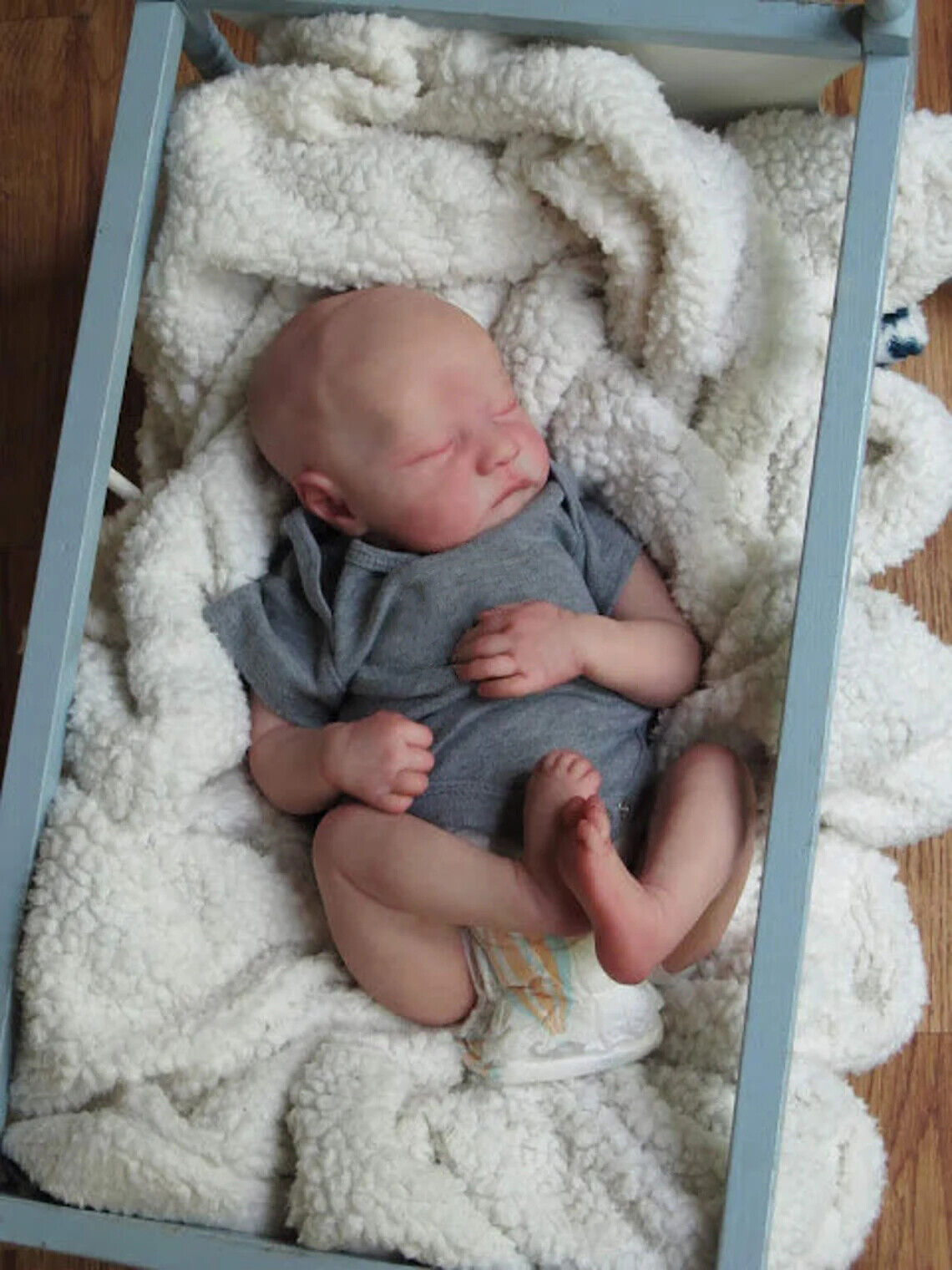Realistic Reborn Baby Dolls Soft Body Sleeping Newborn Boy Dolls Silicone Vinyl