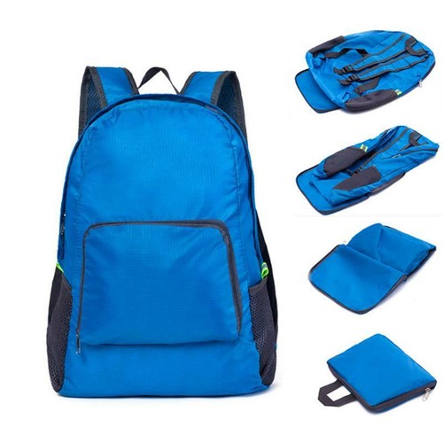 Mochila plegable 25L ultraligera impermeable bolso de hombro plegable senderismo viaje - Imagen 1 de 7