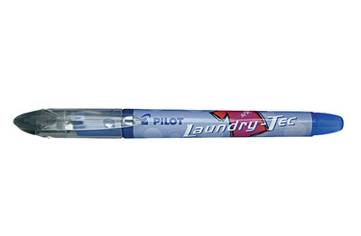 2 x Pilot Laundry-Tec/Stoff/Textil Permanent Tinte Marker Stift schwarz