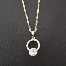 Necklace for the evening from a variety of brands