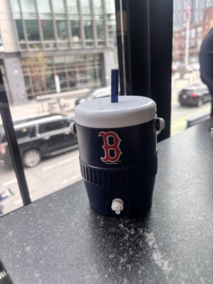 Boston Red Sox Blue Cooler Souvenir Cup Fenway Park Exclusive | eBay