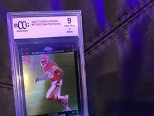 2007 Dwayne Bowe Topps Chrome #TC203 BCCG 9