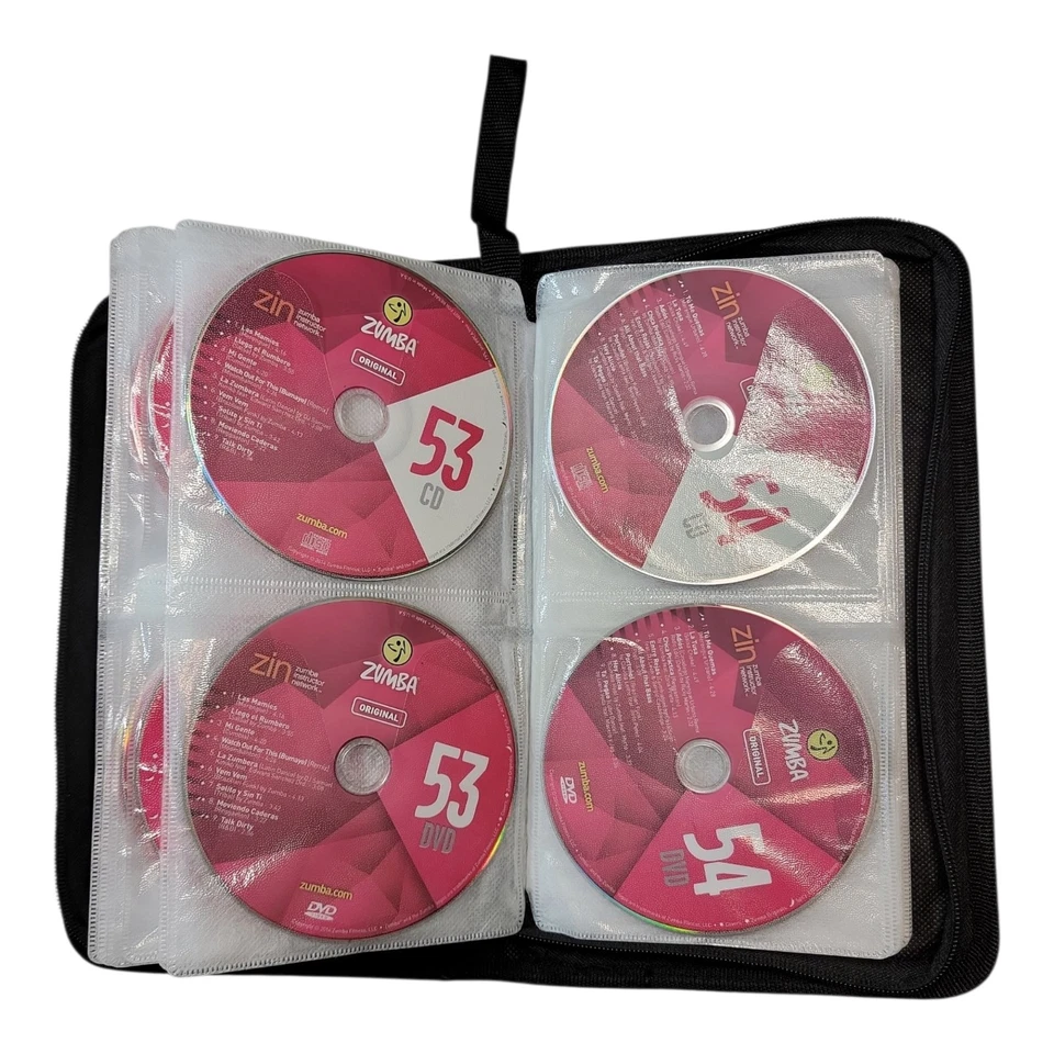 Lot of 59 Zumba Fitness Instructor Network ZIN Volume 33-60 + CD's / DVD's Sets - Image 2 of 4