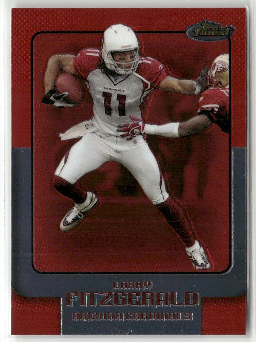 2006 FINEST #13 LARRY FITZGERALD ARIZONA CARDINALS