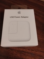 Apple USB POWER ADAPTER MODEL A 1401 12w USB POWER ADAPTER NEW IN GINUINE BOX
