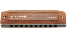 SUZUKI 10-hole harmonica PURE HARP MR-550H in C Japan New JP