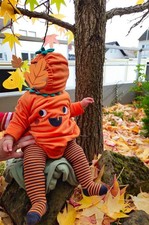 Kürbis Kostüm 74 6-9Monate Baby 3 Teilig C&A Wie Neu 1x Getragen Wie Neu