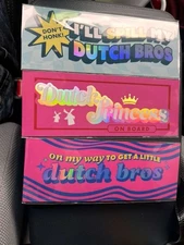 *extremely limited* Dutch Bros Passenger Princess Bumper Magnet Set Brand New