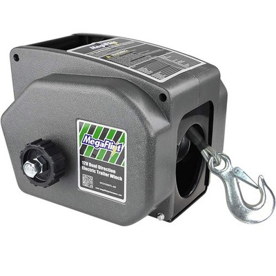 Trailer Winch,Reversible Electric Winch, for Boats up to 6000 lbs.12V DC,Powe...