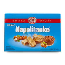 Napolitanke Nougat Oblaten Cookies, 330g/11,6 oz. box {Importiert aus Kanada} - Bild 2 von 4