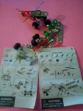 Metal Plane Building Assembly Toy 496pcs Stem Project Erector Set