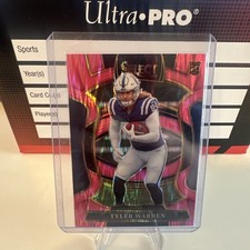 2025 Panini Select - Concourse Tyler Warren #33 Pink Shock Prizm (RC)