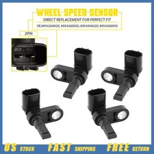 4pcs ABS Wheel Speed Sensors Front Rear For 4Runner Tacoma Toyota Right & Left V