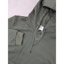 Arrowhead Tactical Apparel Mens Size Large Quilted Concealment Hoodie Green