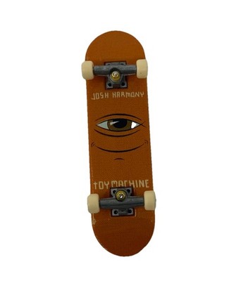 Rare Tech Deck Toy Machine Fingerboard Josh Harmony Orange One Eye Monster 96mm