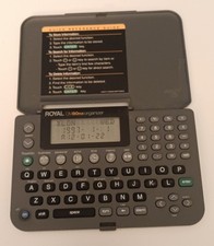 Pocket Organizer Royal Business Personal Calendar Phone Book Calc DM80NX tested