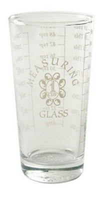 Norpro 1 Cup Measuring Glass with Display - ml, tsp, tbsp, oz, cups