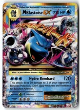 Pokemon Card M Blastoise EX LP XY - Evolutions Ultra Rare 22/108