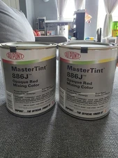 1 U.S. Quart DuPont Axalta Cromax 886J Opaque Red Mixing Color