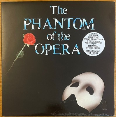 ANDREW LLOYD WEBBER & LONDON CAST - THE PHANTOM OF THE OPERA 1987 2xLP EX