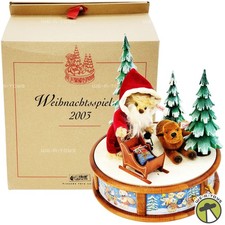 Steiff Club Christmas Musical Box 2003 No. 037795 USED