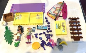 LEGO Stephanie's Beach House 41037 Friends Complete Set Stephanie Beach