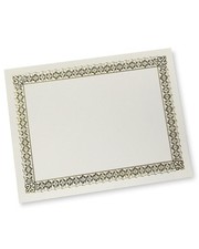 Gold Foil Certificate Paper 15 Count 80lb Letter Size Printer Ready Diplomas ...