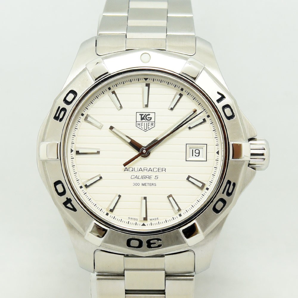 Used TAG Heuer Aquaracer WAP2011 Automatic Stainless Steel Men's Watch  