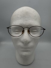 Vtg Giorgio Armani Eyeglasses Frame Model 188 907 Brushed Copper Tone 51-18-135