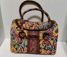 Longaberger RARE Sisters Alysa Purse Celebrations Fabric 11"W X 8"H X 7"D