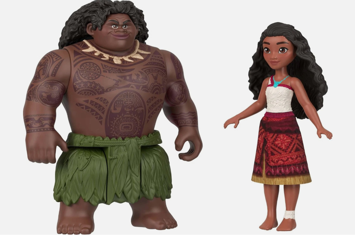 Mattel Disney Moana 2 Toys, & Maui Ocean Adventures 3.5 inch scale 