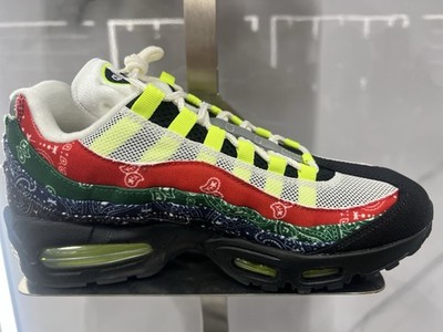 Presale Nike Air Max 95 OG Big Bubble Neon Paisley Bandana | eBay