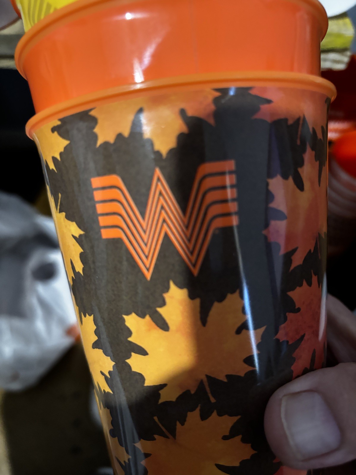 Whataburger 75th Anniversary Cup with Lid New Free Shipping 
