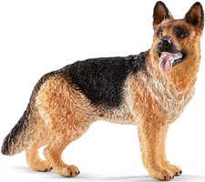 Image of SCHLEICH Farm World German Shepherd Dog Toy Figure (16831)